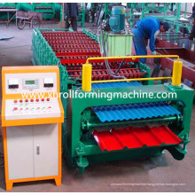 Double Layer Steel Tile Roof Panel Forming Machine